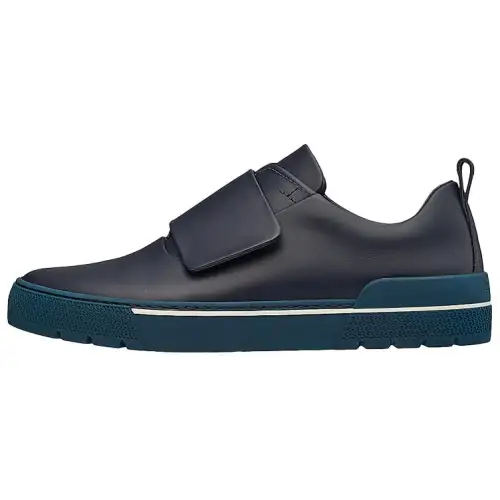 HERMES Vado Comfortable Men's Casual Shoes Men's Blue