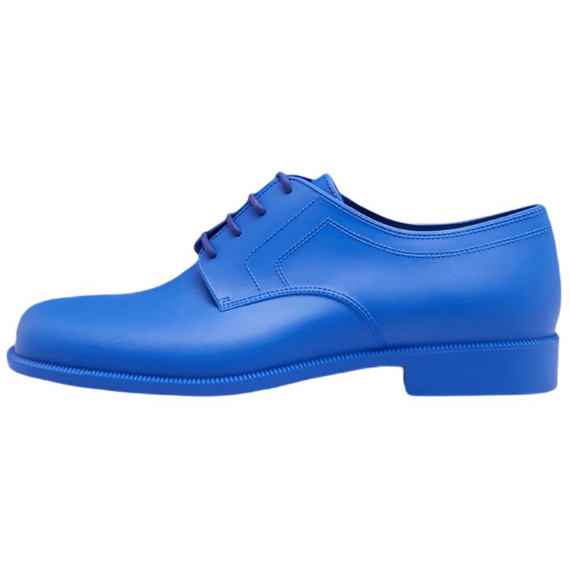 Maison Margiela Tabi Lace Up Casual Shoes Men's Blue