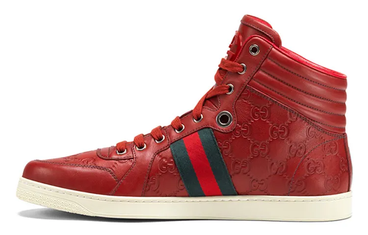 GUCCI GG High Top 'Web Stripe'