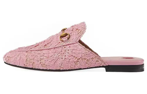GUCCI Closed Toe Slippers Women's Pink