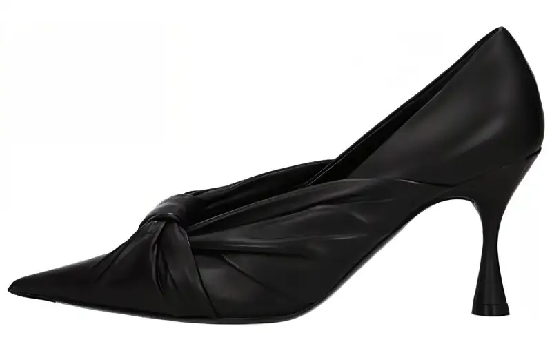 Balenciaga Slim Heel High Heels Women's Black