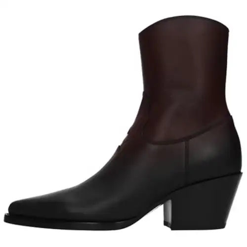 DIOR Ankle Boots Women's Burgundy