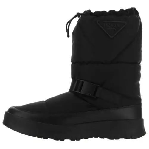 PRADA Re Nylon Ankle Boots Men's Black