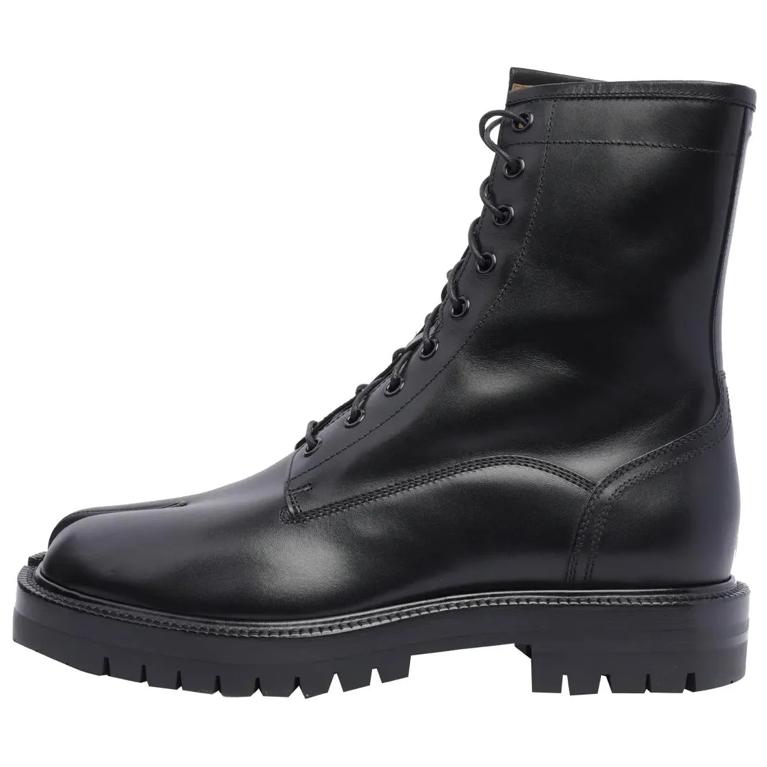 Maison Margiela Tabi Calfskin Ankle Boots Men's Black