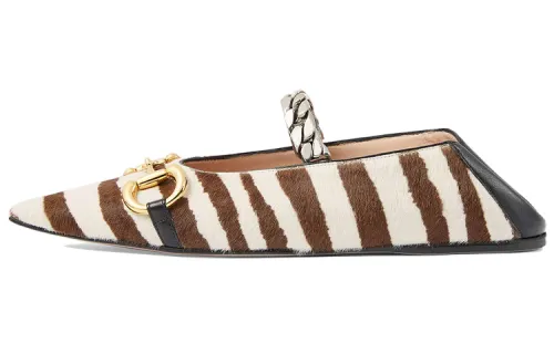 GUCCI Casual Shoes Women's Brown White
