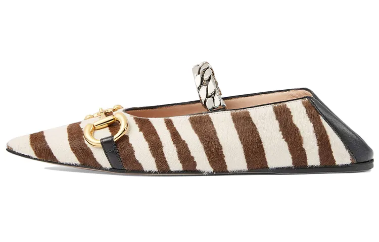 GUCCI Casual Shoes Women's Brown White