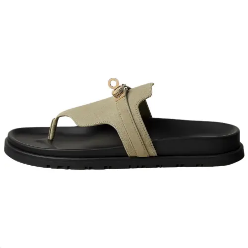 HERMES Empire Flip Flops Women's Green