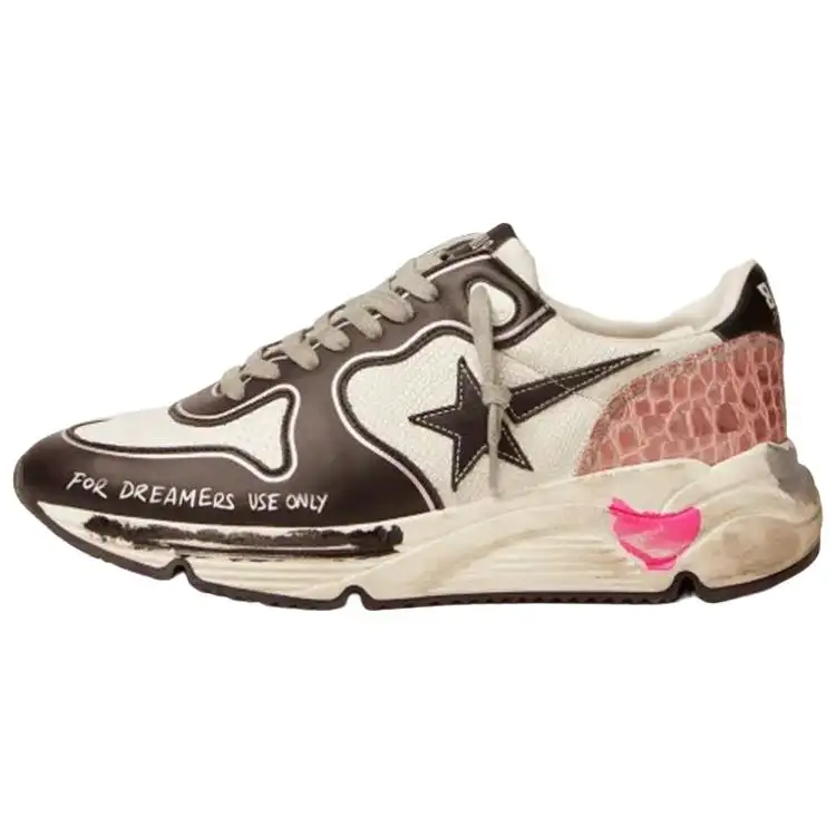 Golden Goose Running Sole Low top Casual Shoes Women's Black
