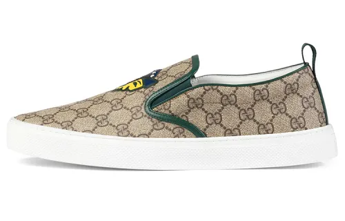 GUCCI Men's Casual Shoes Men's Low Top Beige