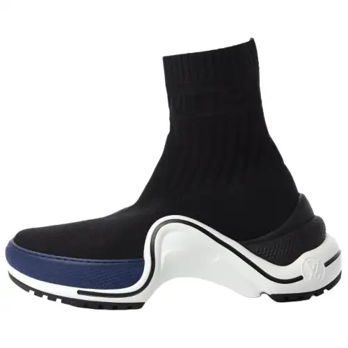 LOUIS VUITTON Lv Archlight High Top Sneakers Black/White Women's