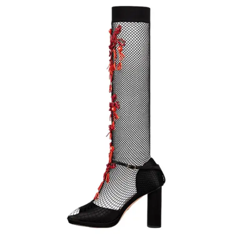 DIOR Illusion High Heels Women's Black