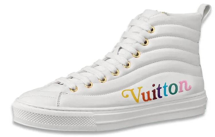 LOUIS VUITTON Lv Stellar Ankle Sneakers 'White' Women's
