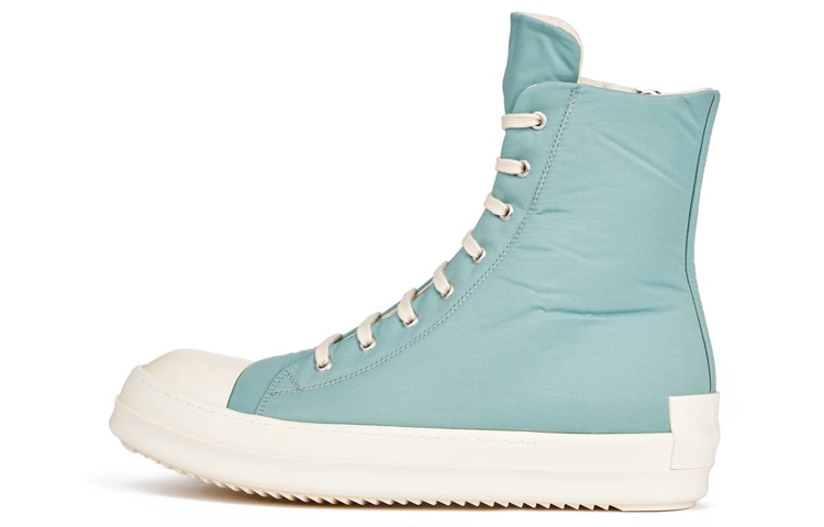 Rick Owens DRKSHDW Strobe High top Stylish Skateboarding Shoes Women's Blue