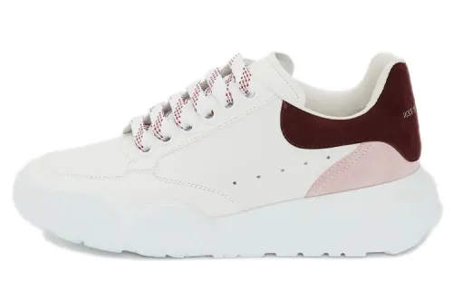 Alexander McQueen Court Trainer 'White Pink Burgundy' Women's
