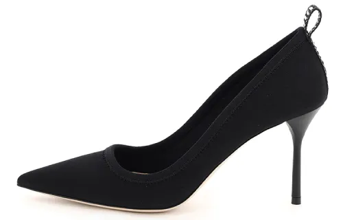MIU MIU Slim Heel High Heels Women's Black