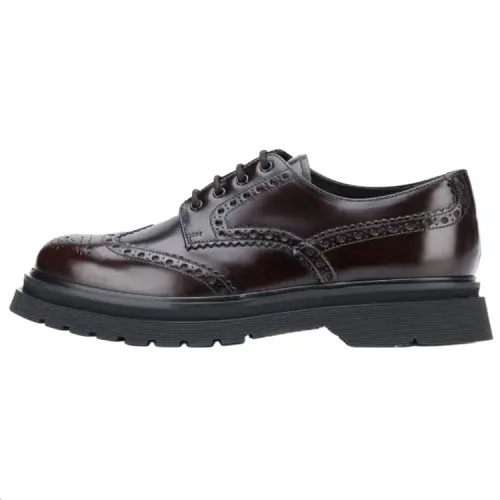 PRADA Men's Casual Shoes Men's Low Top Brown
