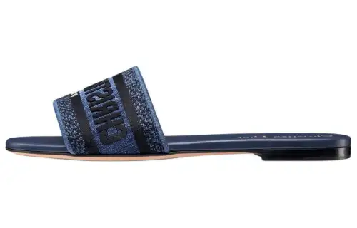 DIOR Dway Slide Slippers Women's Blue