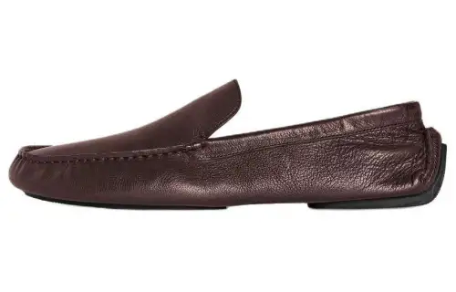 THE ROW Lucca Loafers Men's Brown