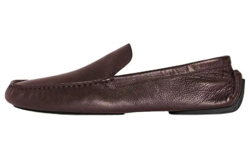 THE ROW Lucca Loafers Men's Brown