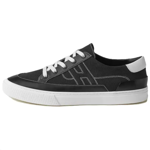 HERMES Deep Low top Skateboard Shoes Men's Black