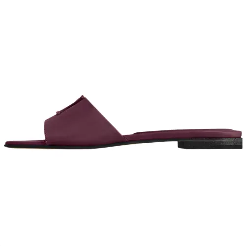 LOUIS VUITTON Rubber Slide Slippers Women's Fuchsia