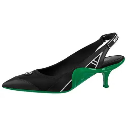 LOUIS VUITTON Archlight Cone Heel High Heels Women's Black Green