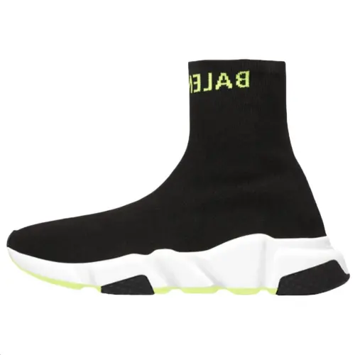 Balenciaga Speed High top Casual Shoes Women's Black