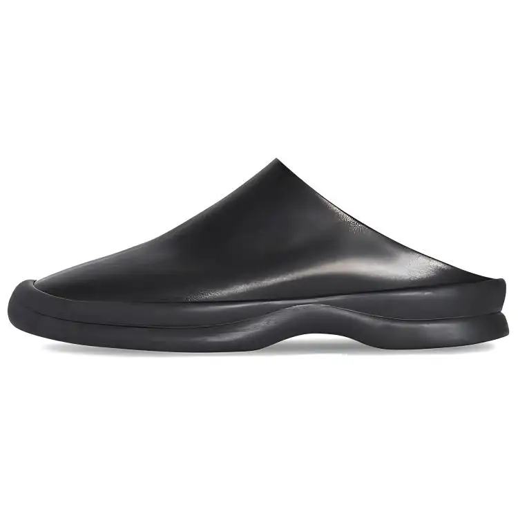 THE ROW Quiet Closed Toe Slippers Women's Black