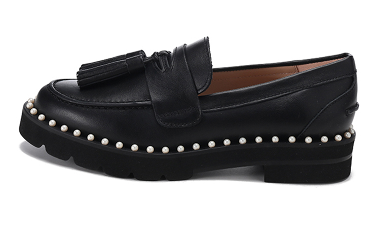 Stuart Weitzman/SW Flat Shoes Women's Black
