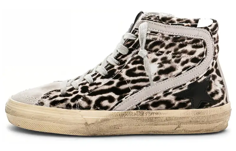 Golden Goose Deluxe Brand Stylish Skateboarding Shoes Women's Beige Brown
