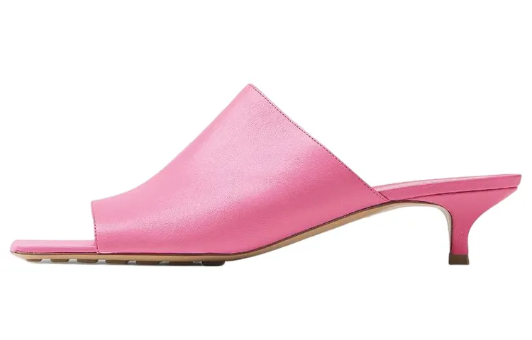 Bottega Veneta Stretch Slide Slippers Women's Pink