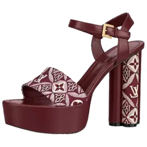 LOUIS VUITTON Podium One Strap Sandals Women's