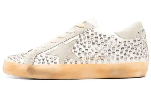 Golden Goose Super Star Crystal-embellished Sneakers