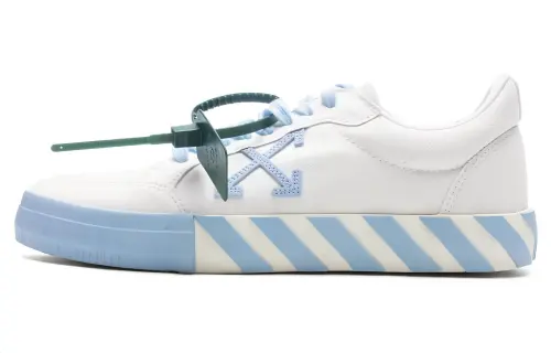 OFF WHITE Vulc Low White Light Blue