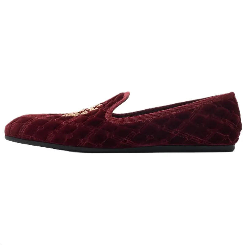 Burberry Estate Casual Shoes Women's Burgundy