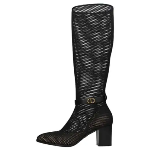 DIOR Empreinte Knee high Boots Women's Black