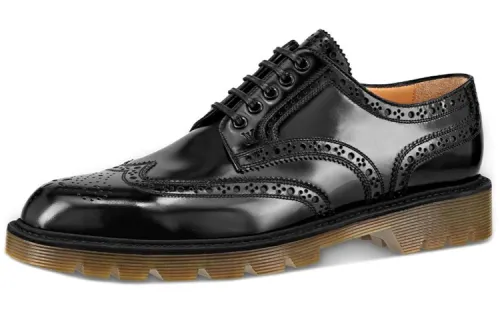LOUIS VUITTON Condorcet Top Grain Cow Leather Casual Shoes Men's Black