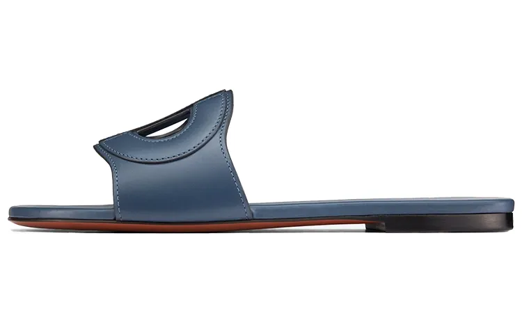 DIOR D Club Slide Slippers Women's Blue