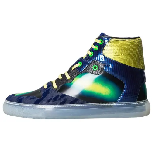 Balenciaga High top Skateboard Shoes Men's Multicolor