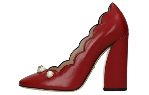 GUCCI High Heels Women's Red