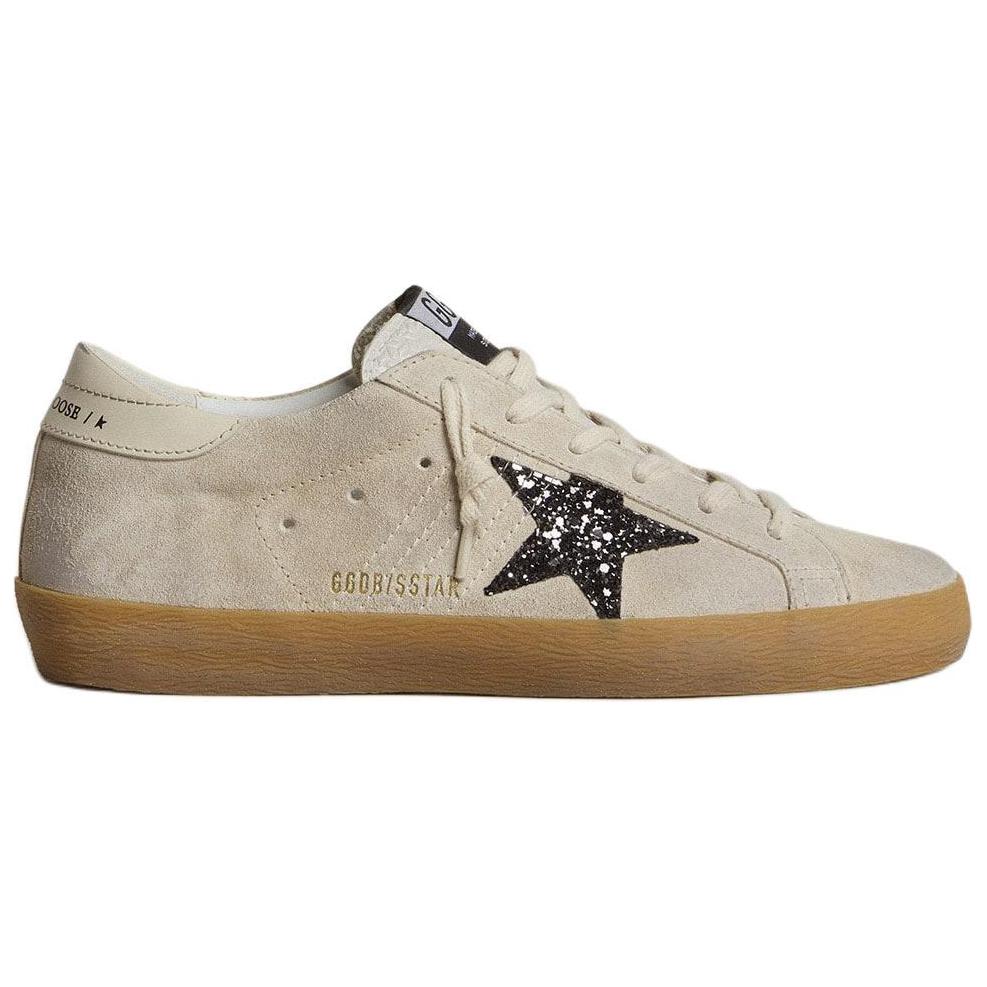 Женские кеды Golden Goose Super-Star (серо-голубые) — фото 2