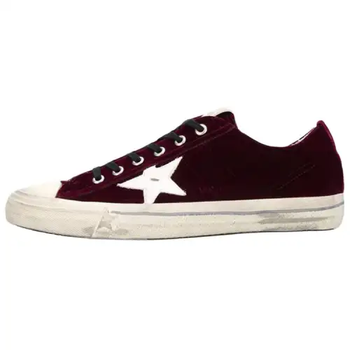 Golden Goose Women's V-Star LTD 'Burgundy Velvet'