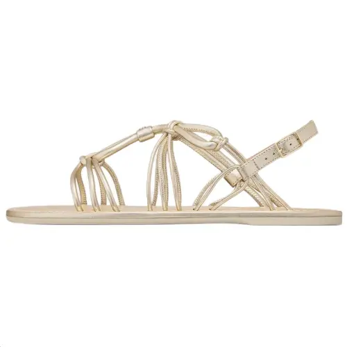 DIOR Dioriviera D Sand One Strap Sandals Women's Gold