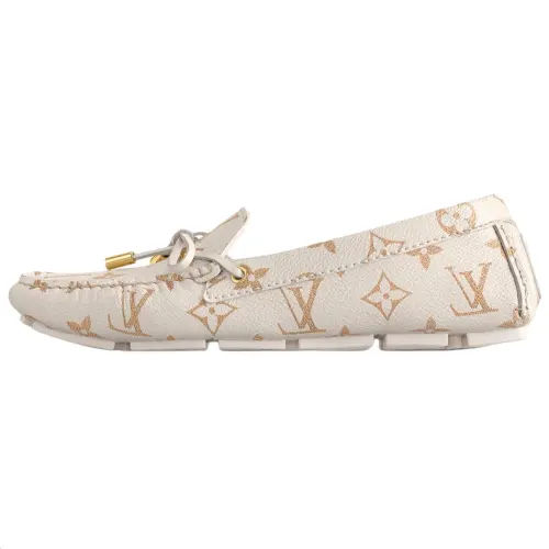 LOUIS VUITTON Gloria Casual Shoes Women's Beige