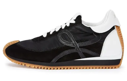 LOEWE Flow Runner German Army Trainers Low top Casual Shoes Women's Black