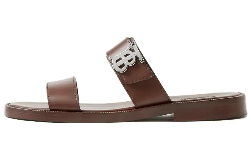 Burberry Stylish Sandal Men's Brown