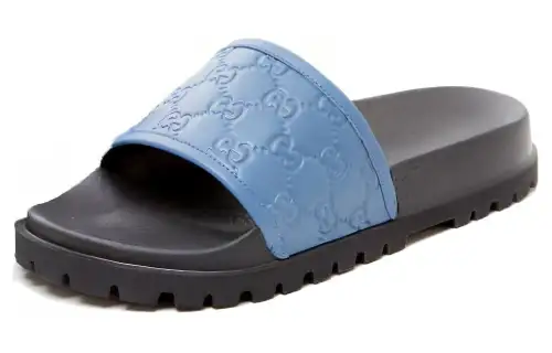 GUCCI Casual Slippers Men's Blue