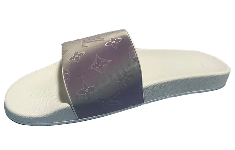 LOUIS VUITTON Slide Slippers Men's Purple