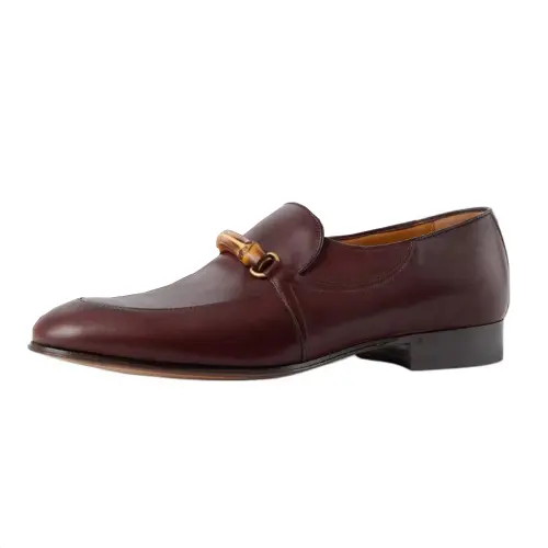 GUCCI Loafers Men's Burgundy