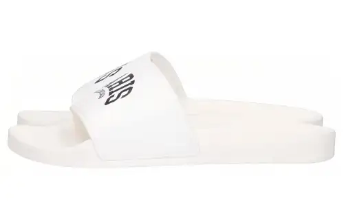 Balenciaga PARIS Slide Slippers Men's White